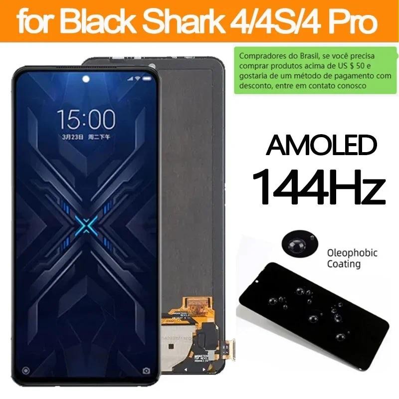 Original 6.67'' 144Hz AMOLED Replacement For Xiaomi Black Shark 4 Pro LCD splay Tou Screen for Xiaom