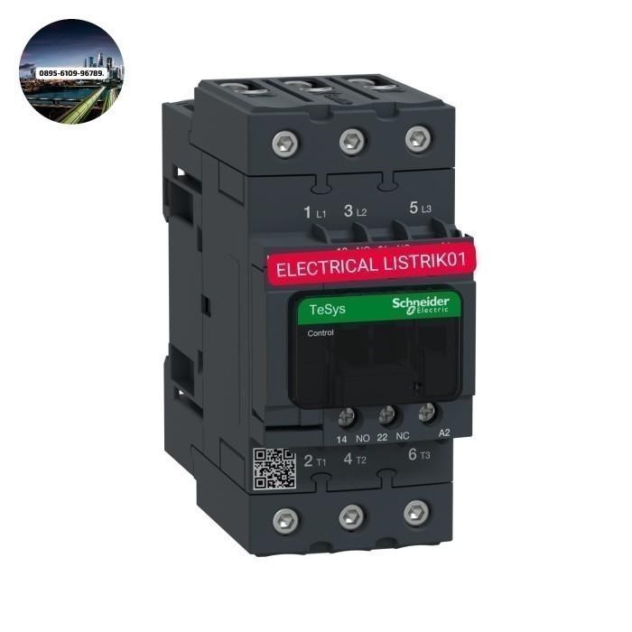 KONTAKTOR SCHNEIDER LC1D65GD 3P 80A 30KW COIL 125VDC NEW ORIGINAL