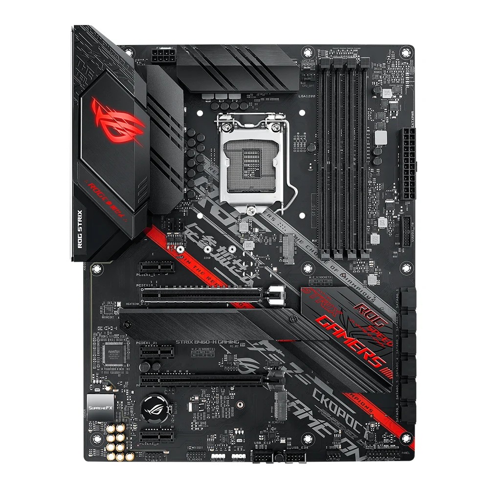 ASUS STRIX B460-H GAMING Motherboard Intel B460 LGA1200 DDR4 128GB support i3-10100 i5-10500 i5-1040