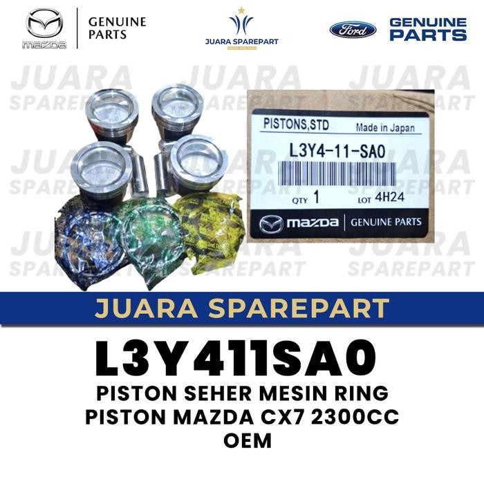 Piston Seher mesin ring Piston Mazda CX7 2300cc L3Y411SA0 OEM