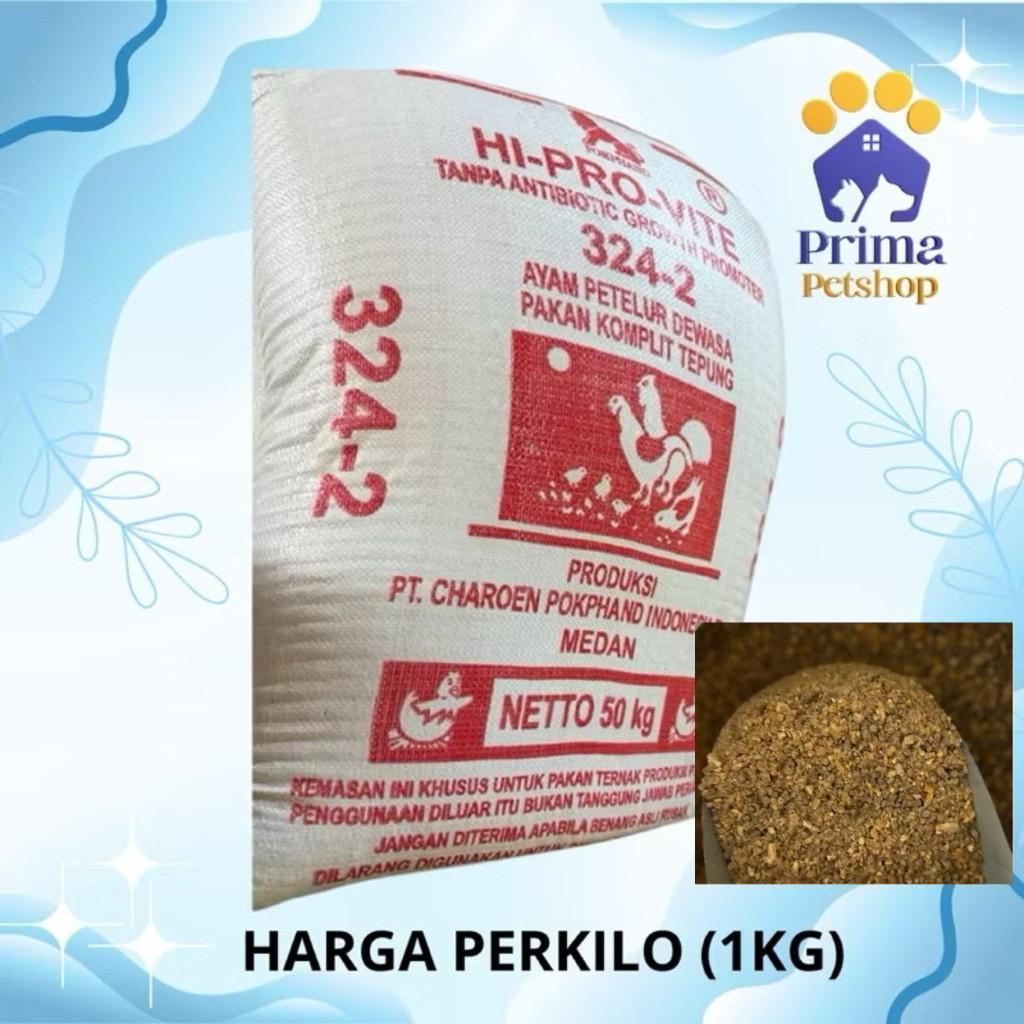 324 - 2 Makanan ayam petelur dewasa 1kg