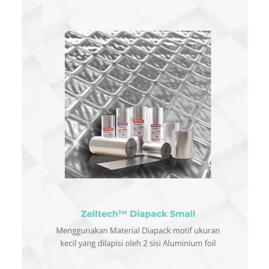Aluminium Foil Zelltech Diapack FR 4mm (ZT-01RBF) insulation Peredam Panas Atap