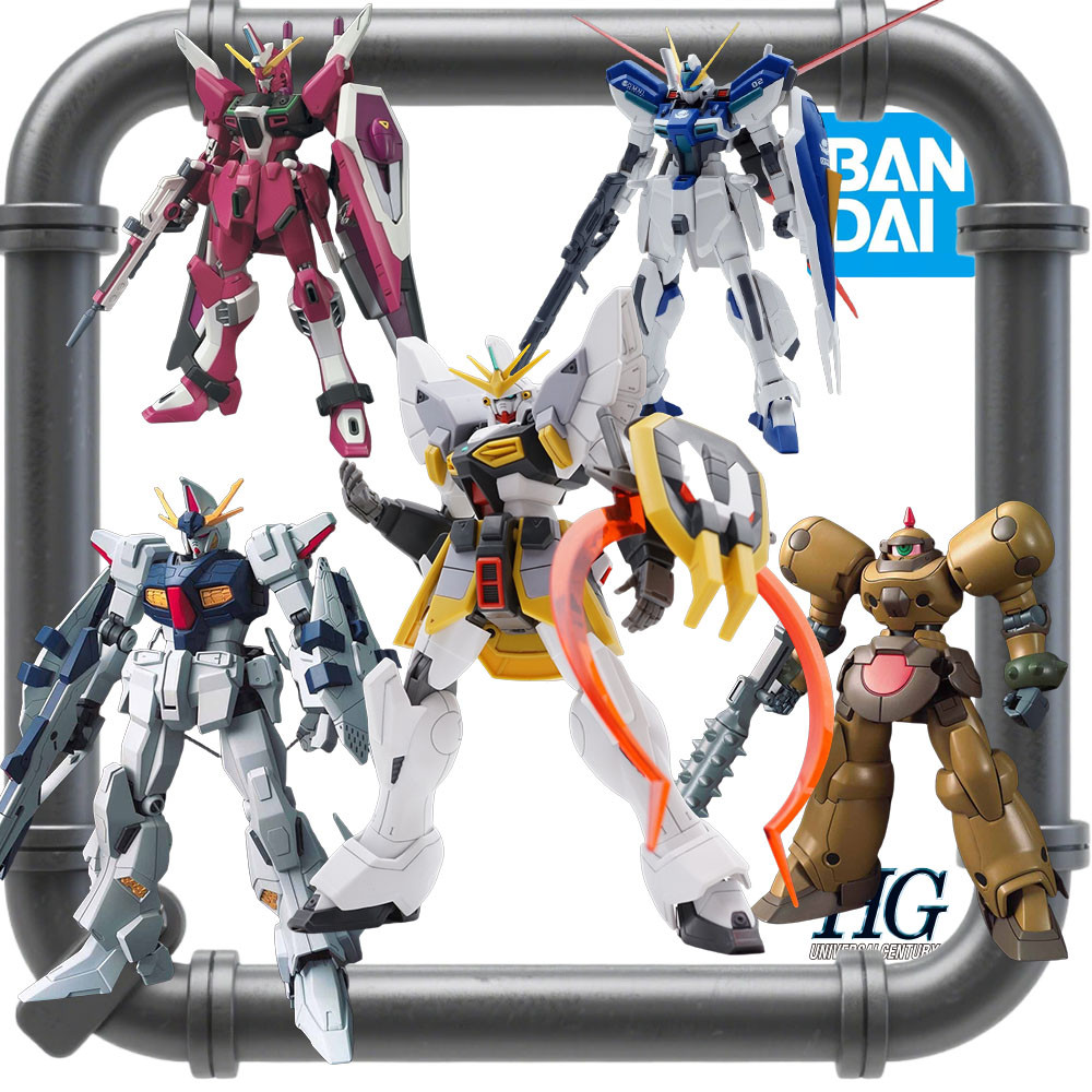 BANDAI Original GUNDAM HGUC Series GUNDAM SANDRDGK PENELOPE DEATH ARMY JUSTICE GUNDAM WINDAM Anime A