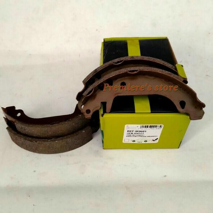 kampas rem belakang peugeot 306 BEST
