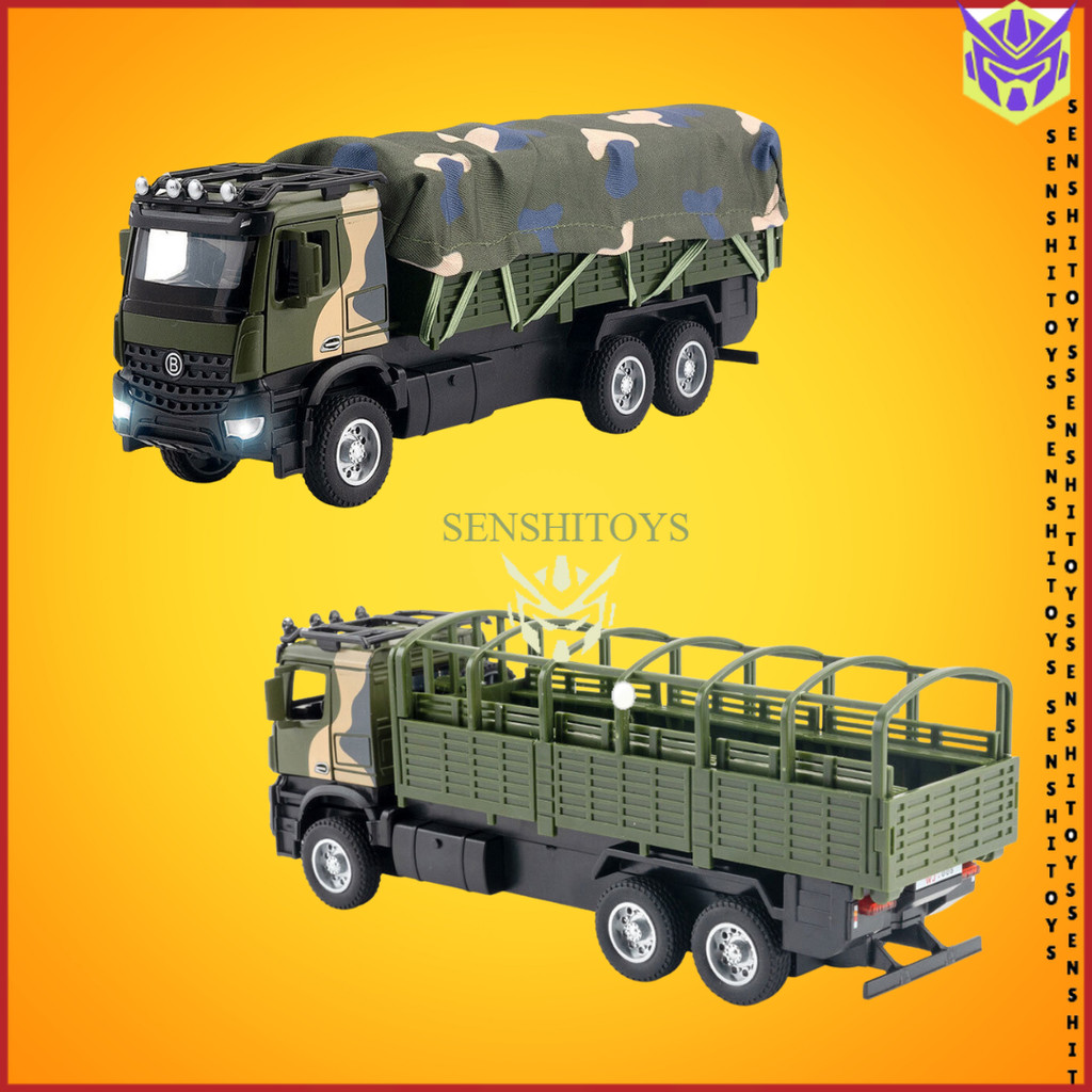 Mainan Mobil Diecast Truk Militer Army 1:35