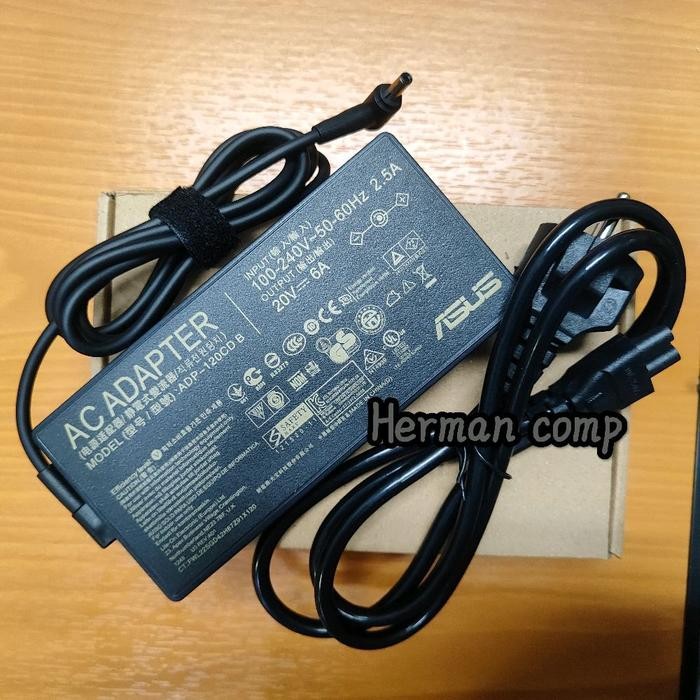 120W Charger Adaptor Original For Laptop Asus 20V 6A ADP-120CD B, ADP-120CH B, ADP-120VH B, A17-120P