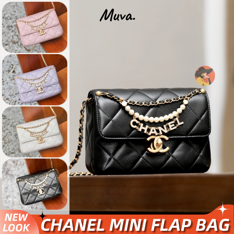 Tas wanita Chanel Women's MINI CLASSIC FLAP CF BAG