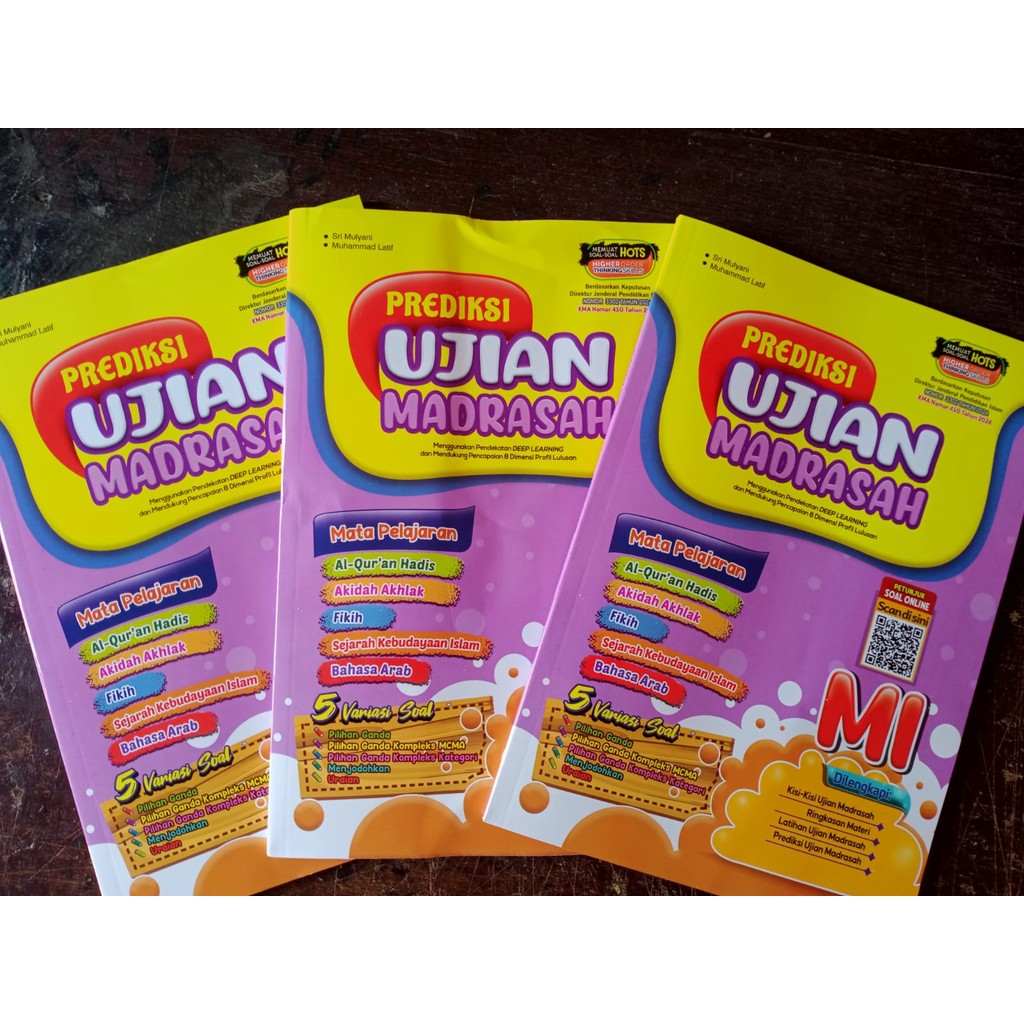 Buku Prediksi Ujian Madrasah Putra Nugraha MI Kelas 6 Merdeka 2025 2026 Terbaru