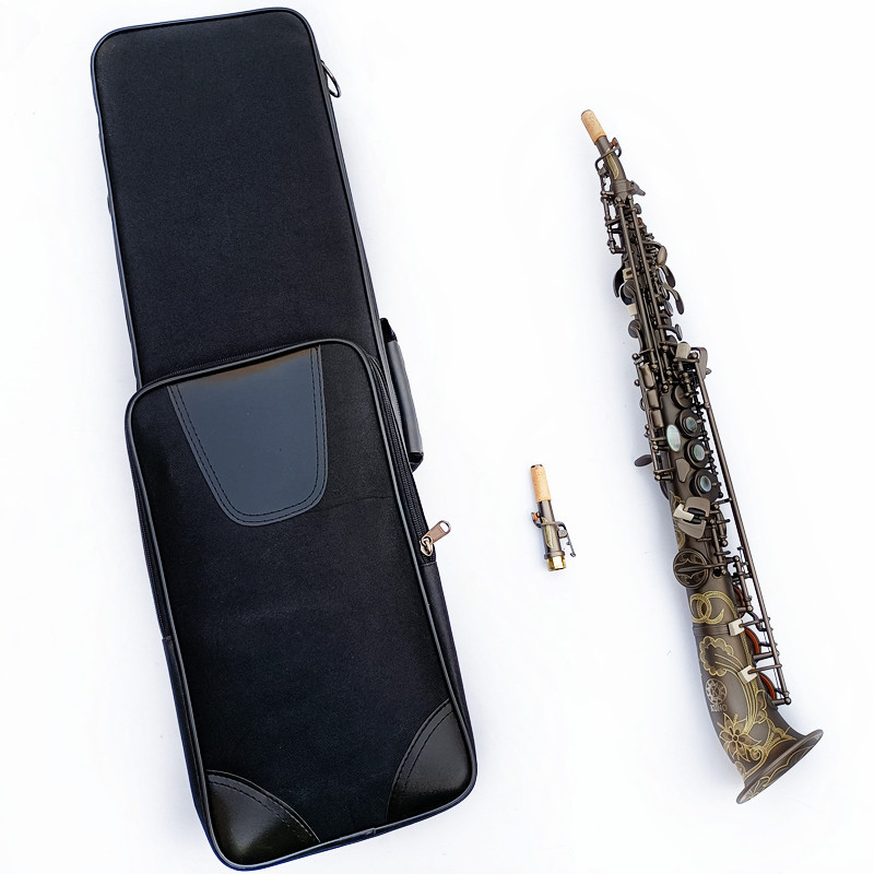 New Japan Soprano saxophone sax Curved bell Soprano saxophone Bb key to High F key and G key