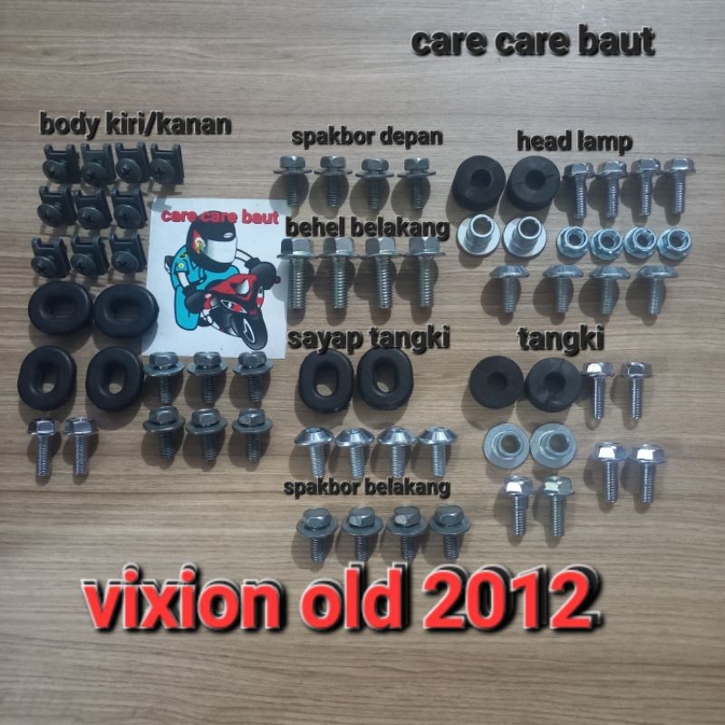baut fullset body vixion old 2012 /baut body lengkap vixion old