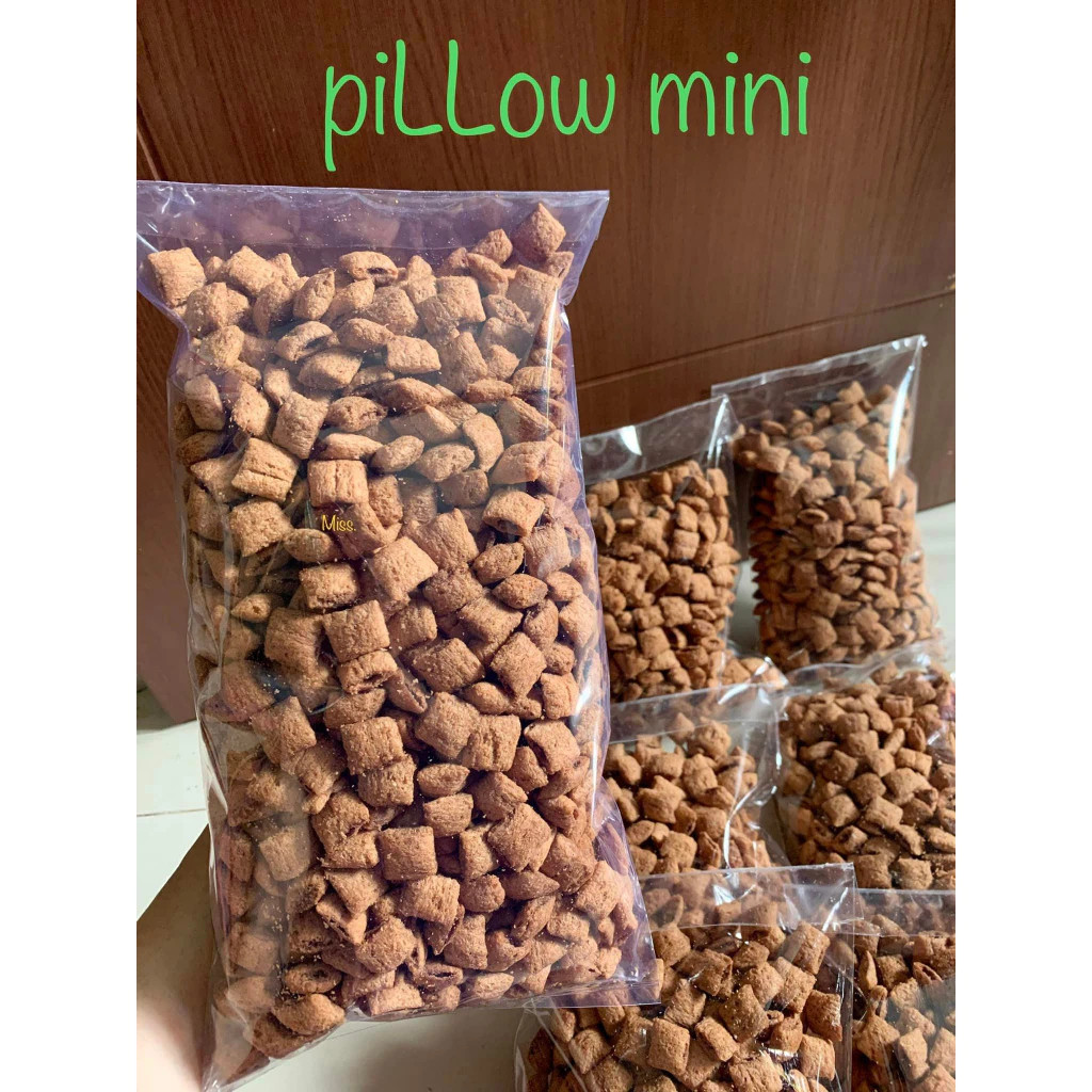 Pillow Snack Pillow Coklat Snack Pillow Mini Pillow Snack 400 gram