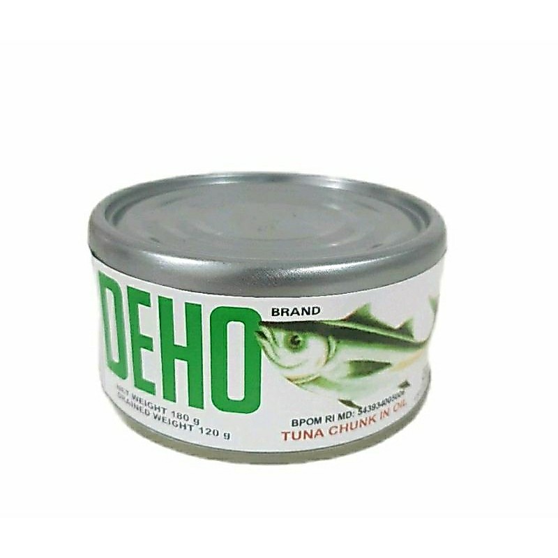 Deho Tuna Chunks in Oil / Deho Ikan Tuna dalam Minyak