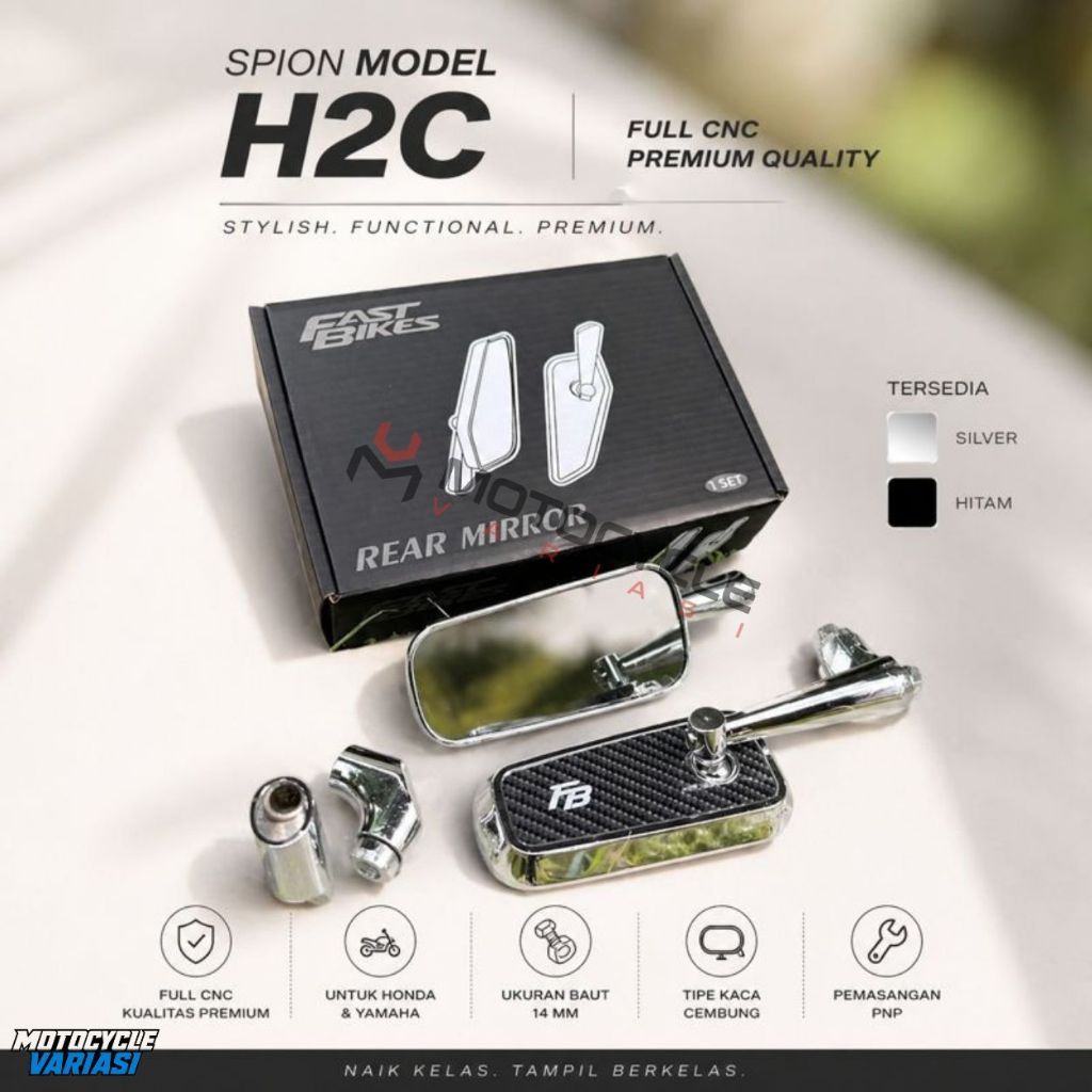 Spion Model H2c Fast Bikes Full Cnc Universal