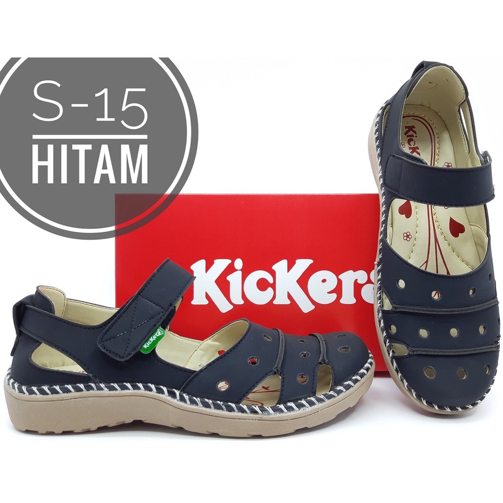 D6 Sepatu Rajut Kickers Wanita Kode S-15 Ukuran 36-40