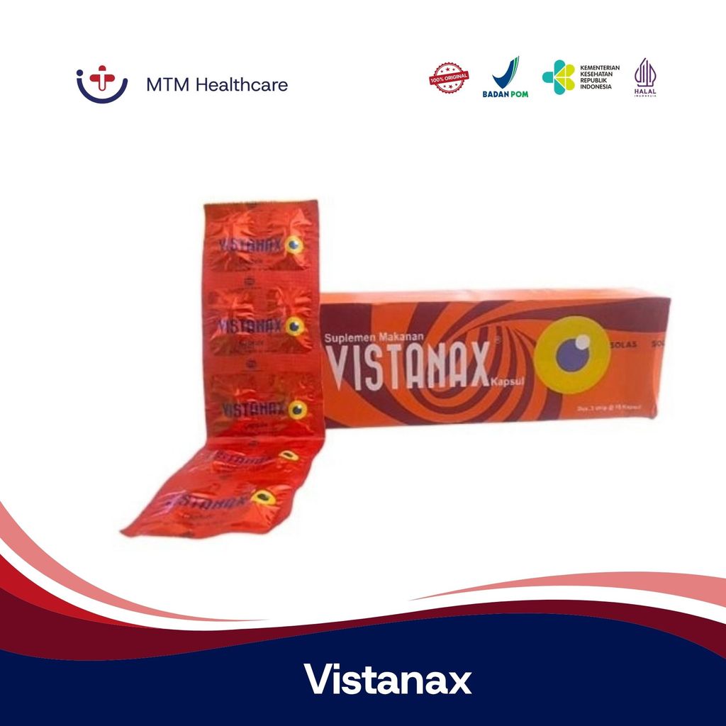 Vistanax Box Isi 30 Tablet Vitamin Suplemen