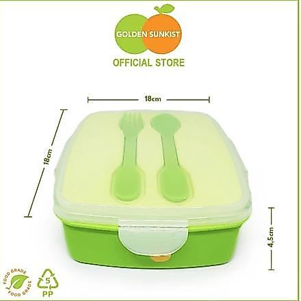 TEMPAT NASI KOTAK GOLDEN SUNKIST (TNK 1028)