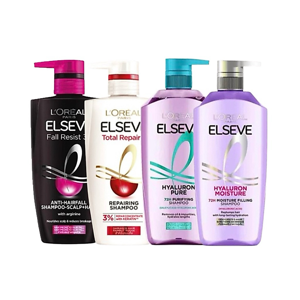 LOREAL Paris Elseve 72H Purifying Shampoo Sampo 400ml
