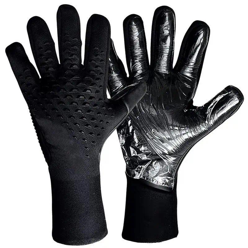 Kids Adult Goalkeeper Gloves Goalkeeper Gloves Thickened Latex Football Anti slip Protection Footbal