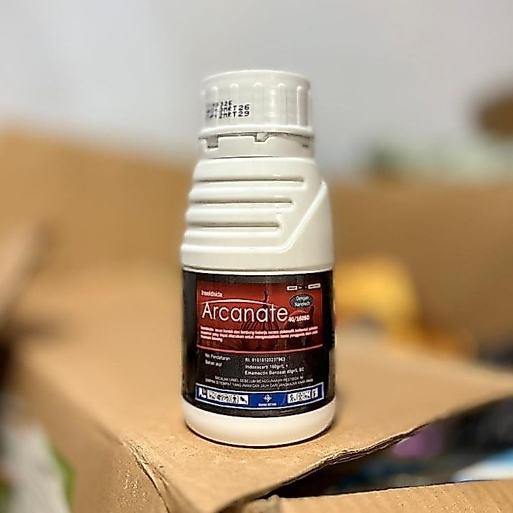 ARCANATE insektisida (original) racun ulat grayak 250ml