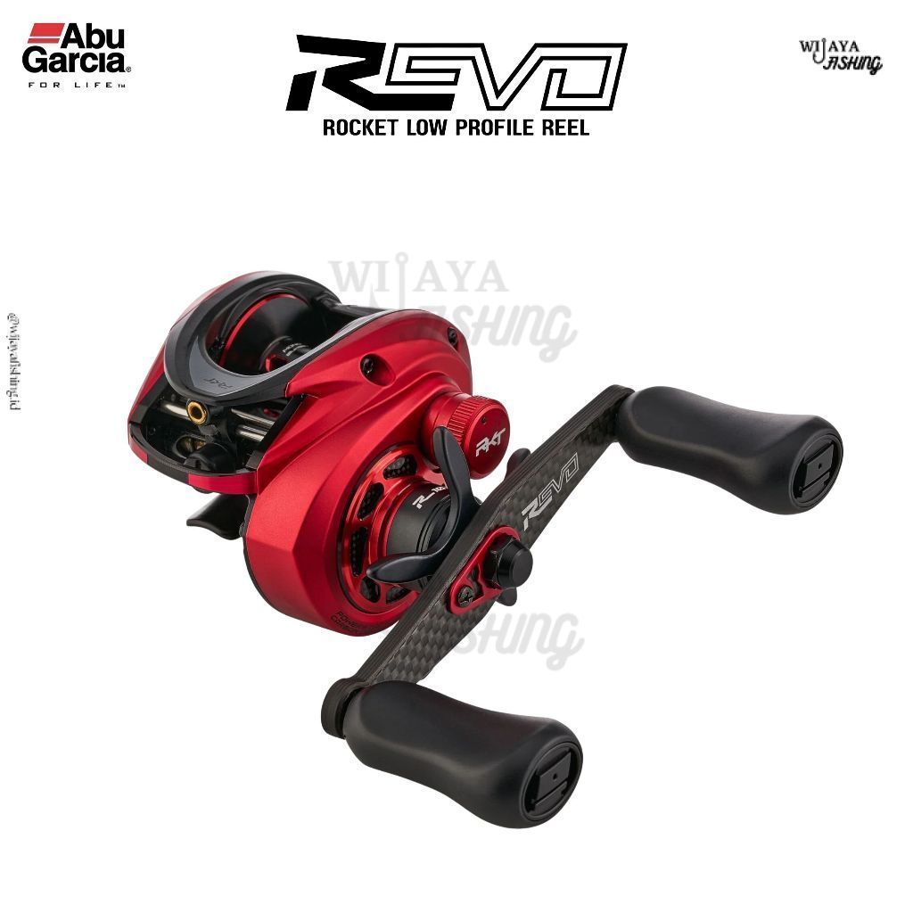 WF Reel Pancing ABU GARCIA Revo5 Rocket Baitcasting Low Profile Left Handle Kiri Ratio 10.1:1 Mancin