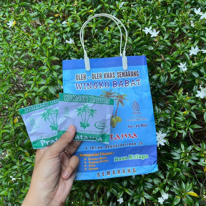 Wingko Babat Semarang Kue Merk Pratama Khas Semarang - Rasa Kelapa/Ori