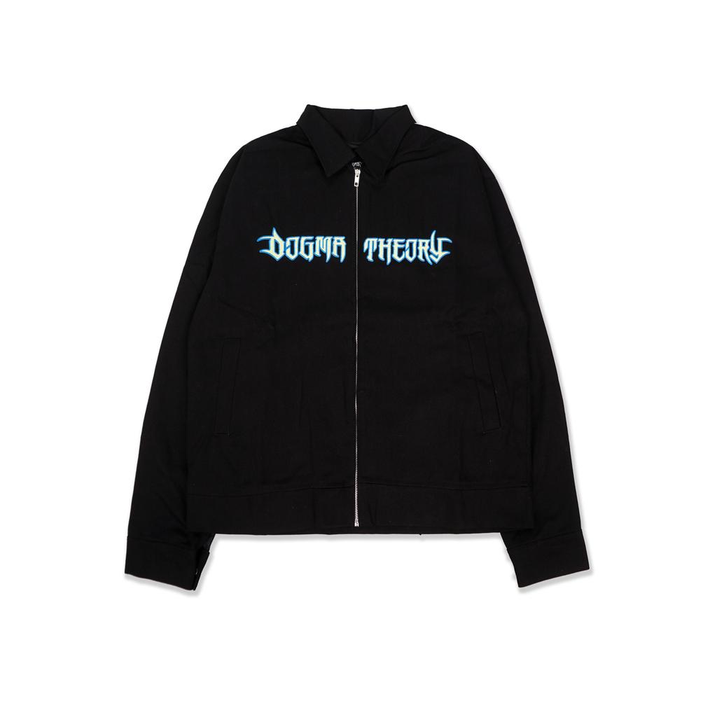 KKONTENER X DOGMA THEORY THE REAPER WORK JACKET BLACK