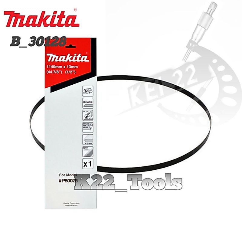 MATA GERGAJI BANDSAW 1140 X 13 MAKITA B_30128 / MAKITA B_30128 BANDSAW BLADE STAINLESS STEEL