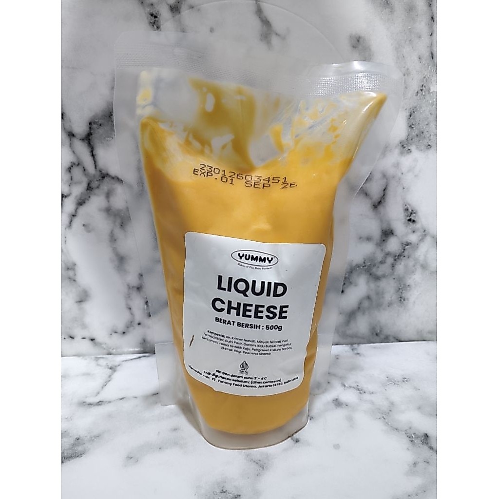 YUMMY LIQUID CHEESE/SAUS KEJU 500GR-INSTAN ONLY