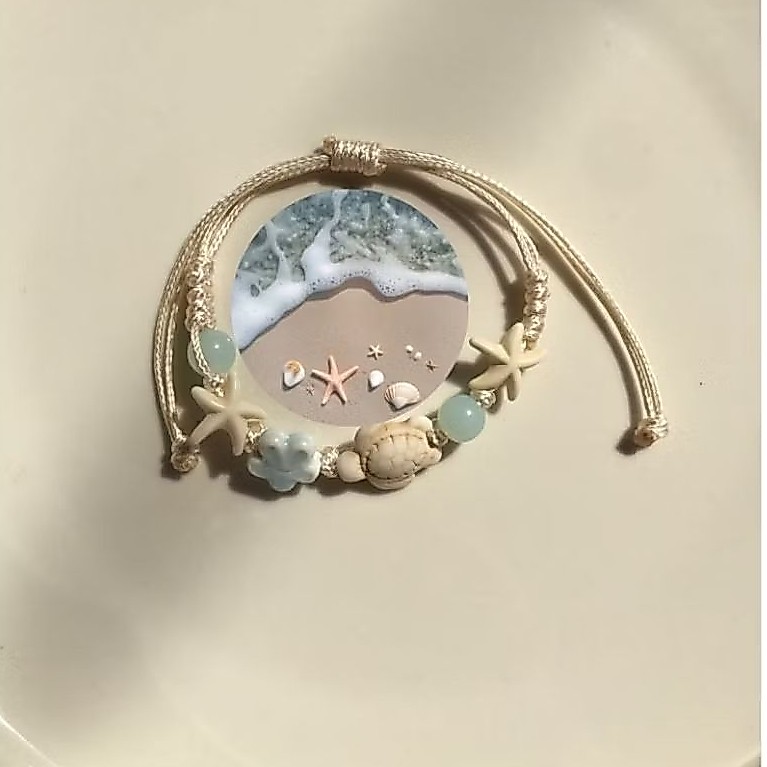 Gelang tema laut | gelang laut | ocean bracelet | gelang kura | gelang bintang laut
