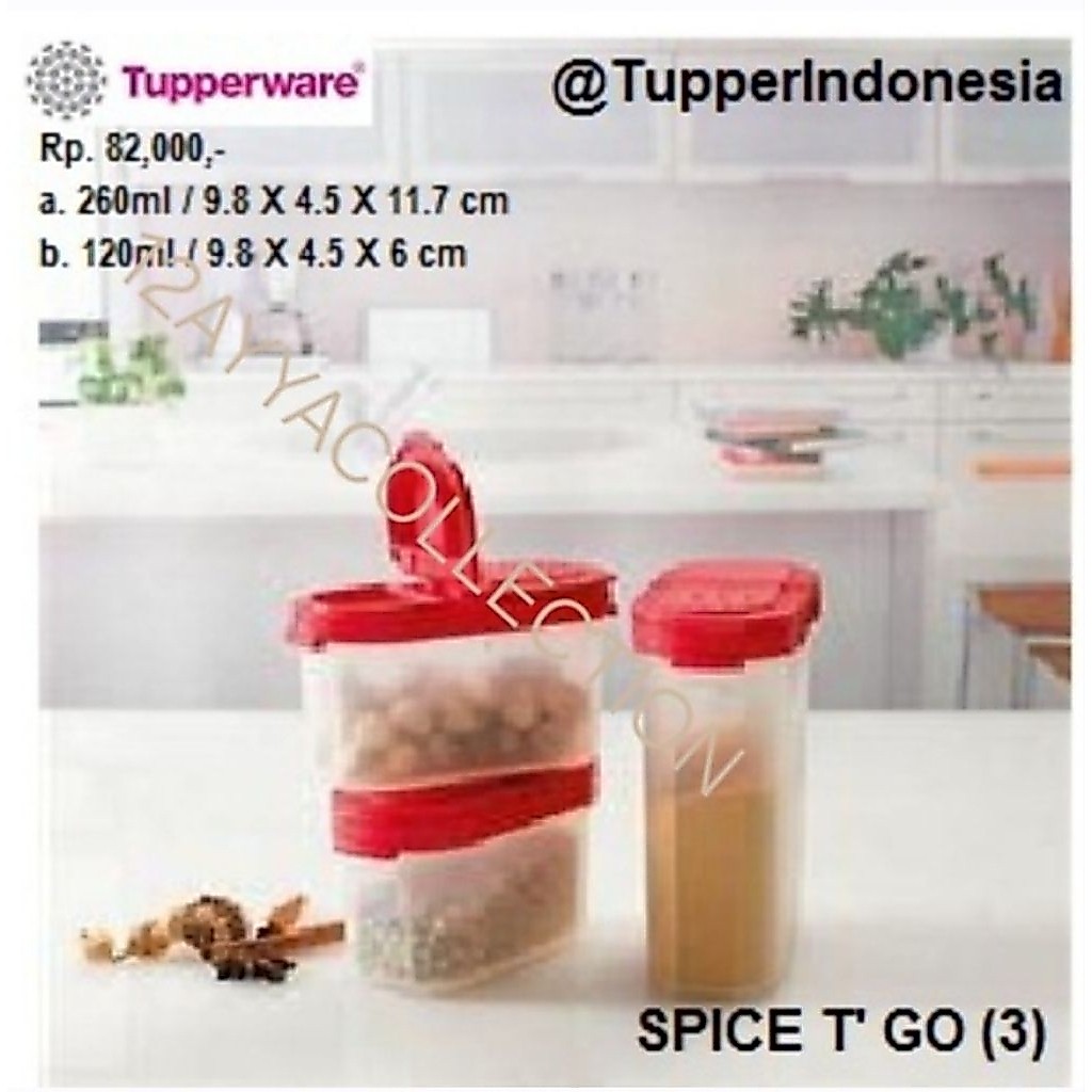 SPICE T GO ~ Tupperware