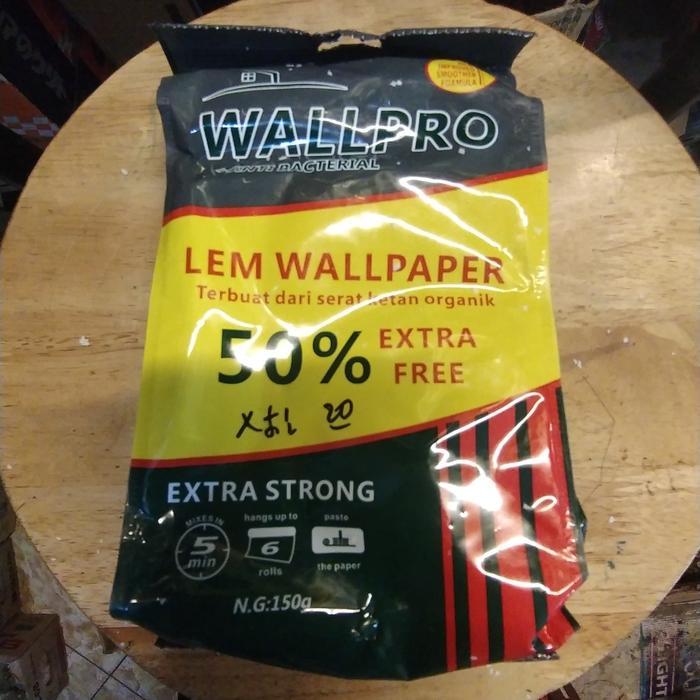 Lem perekat wallpaper dinding