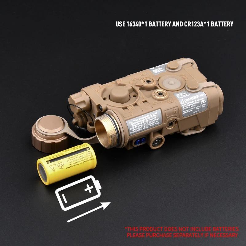 Tactic NGAL Red Green Blue IR Laser Nylon Flashlight LED Strobe Airsoft Scout Light 20mm Rail Laser 
