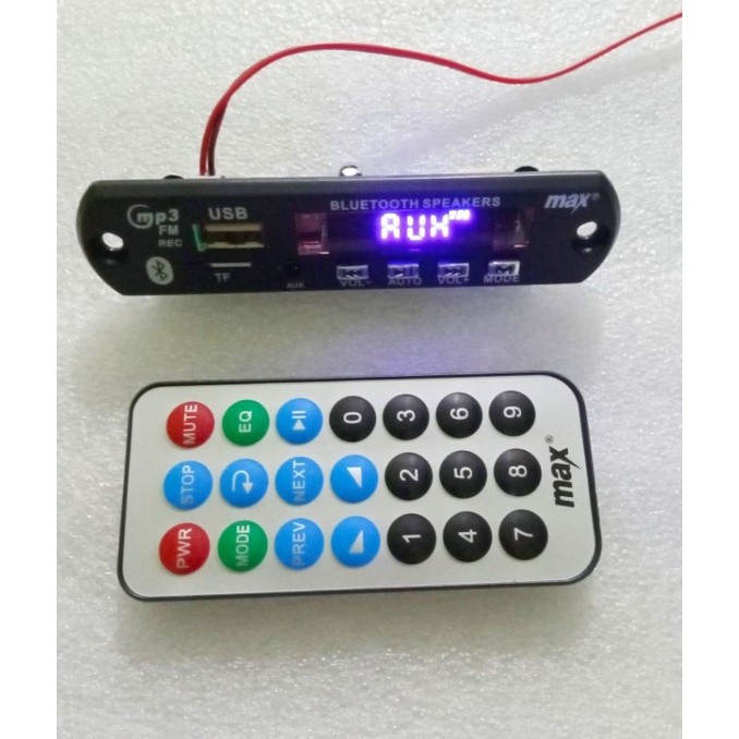 Kit Modul MP3 & Bluetooth DC 12Volt by MAX