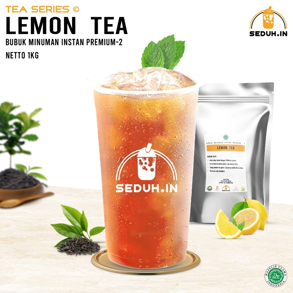 sn SEDUHIN - OFFICIAL - Lemon Tea 1kg / Bubuk Minuman PREMIUM 2