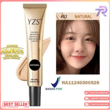 TR- YZS Original Foundation Gilding And Concealer Liquid Foundation Moisturizing Waterproof Anti Air