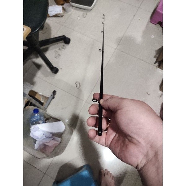 ujung joran daiwa crossfire spinning atau bc 602 atau 662 type crossfire yg biasa hanya ujung saja c