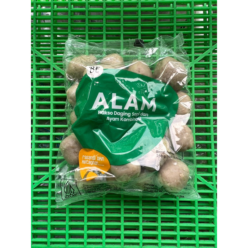 Baso Alam 250g Isi 25 Bakso - Omod Sayur Bandung