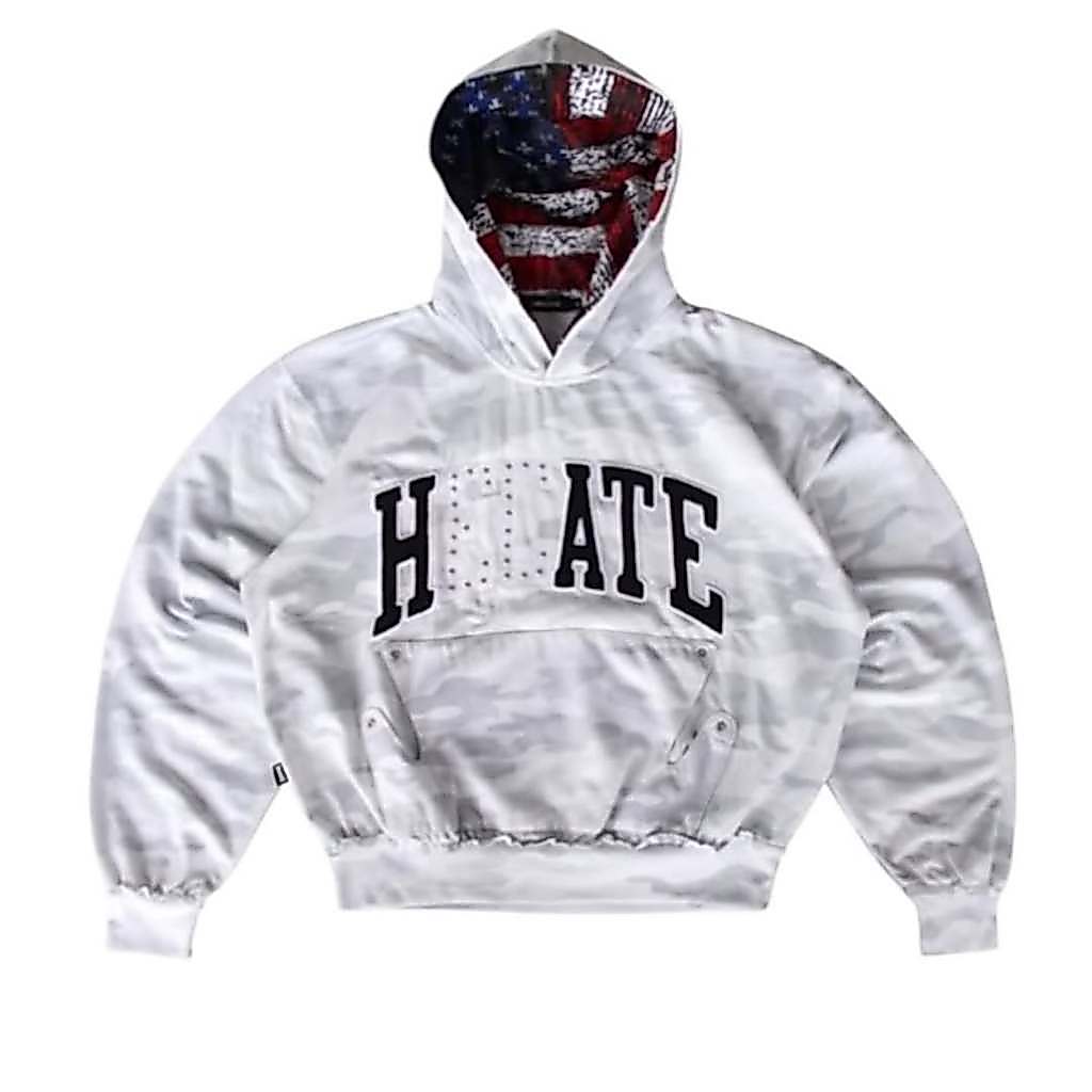 HECATE HOODIE CAMO WHITE