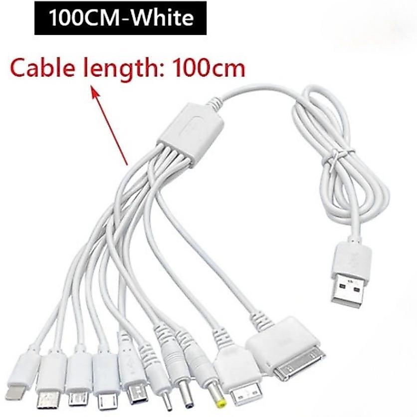 Big Sale 1Meter 10 In 1 Kabel Data Cumi Usb / Kabel Charger Cumi Multifungsi Usb 10In1