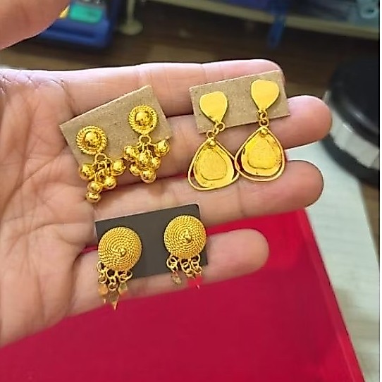 anting tusuk - emas 24k (LM) - emas 99,99 -5gr