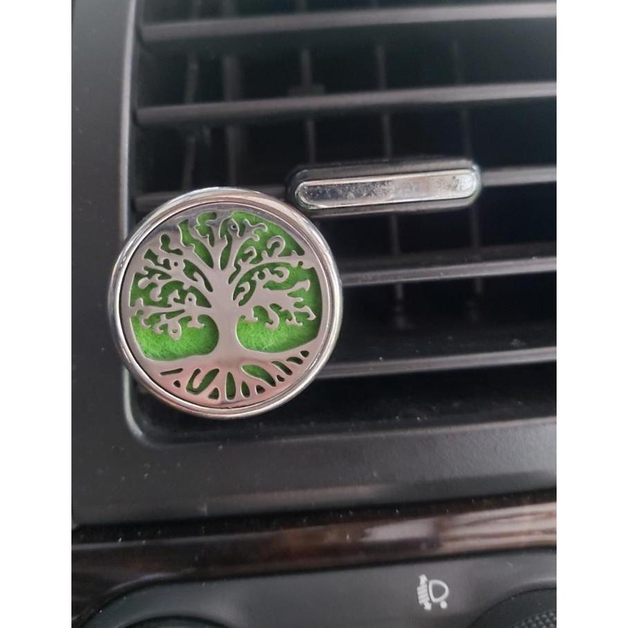 PROMO Paket Diffuser Car Vent  HIRUP - AC Car Clip dan Essensial Oil HIRUP - CEDAR WOOD