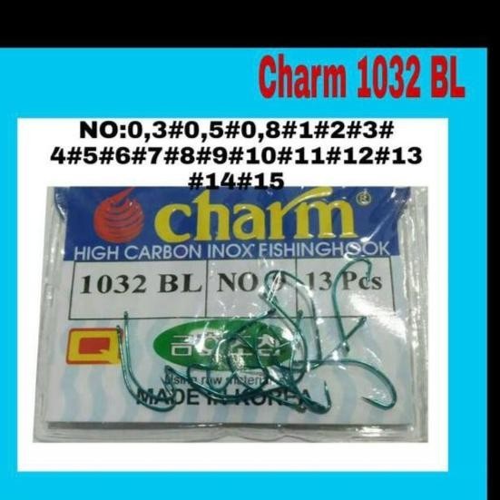 MATA KAIL CARBON CHARM 1032 BL (BLUE Lubang) - 0.3