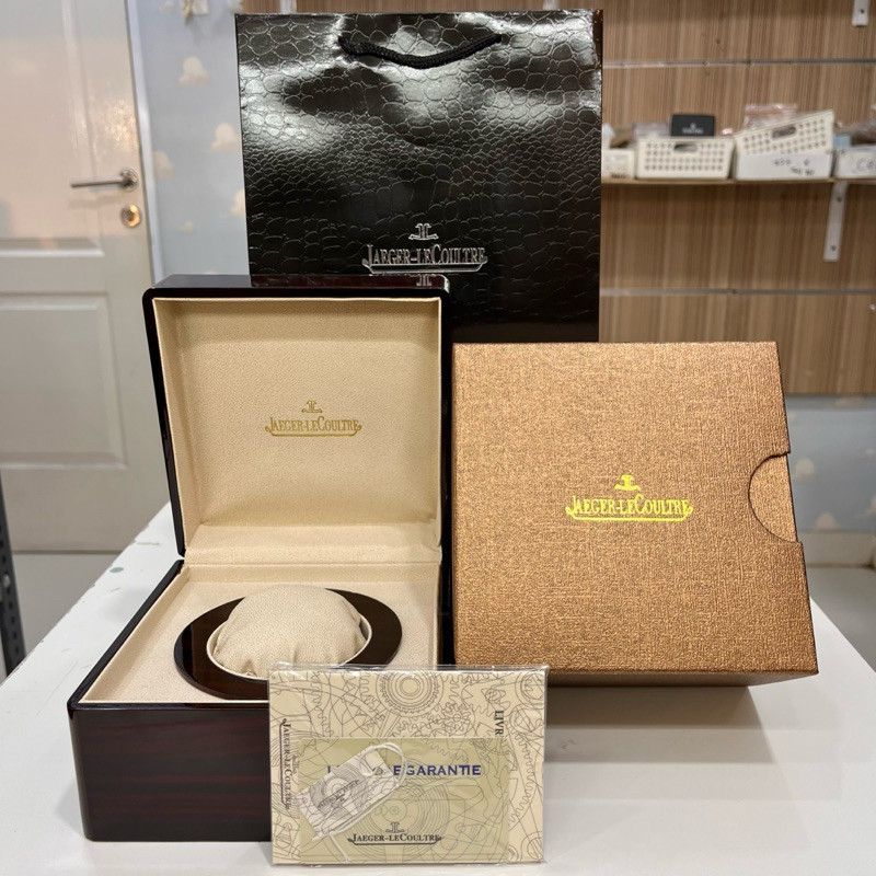 Kotak Jam Tangan JLC Mewah Box Jaeger Le Coultre Include Paperbag, Book & Card
