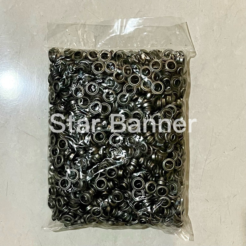 Mata ayam spanduk single ukuran 24 diameter 10mm (1cm) | Grommet spanduk single ukuran 24 diameter 1