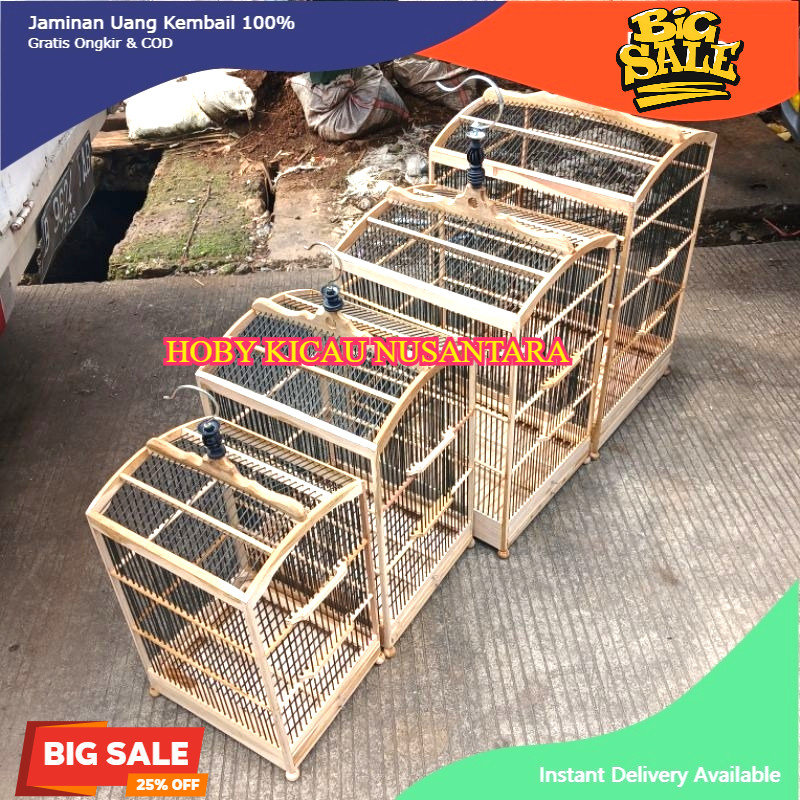 Kandang Sangkar Mentahan Solo replika ebod oriq BNR