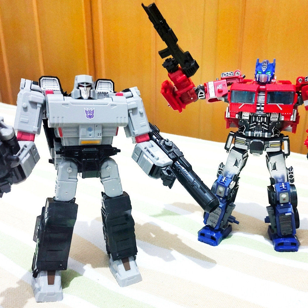 Robot Model Transformation Toys BPF Siege War Optimus Commander 6630 Galvatron 6631 Deformation Acti