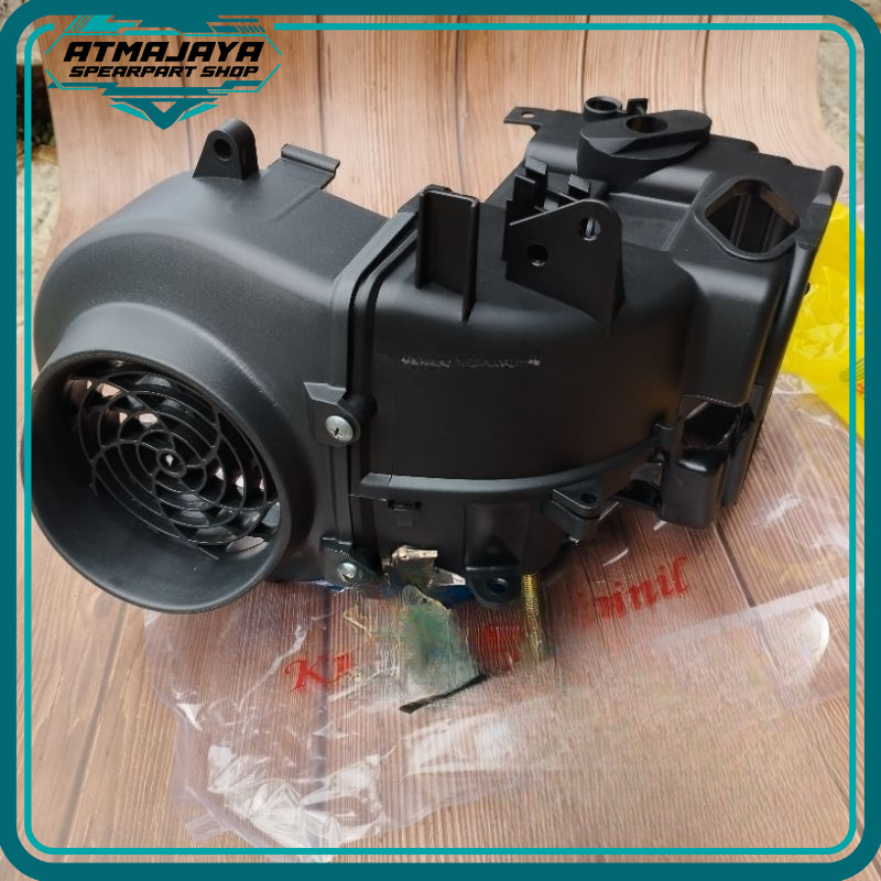 cover mesin beat fi scoopy fi starter kasar shroud inlet exhaust atas bawah