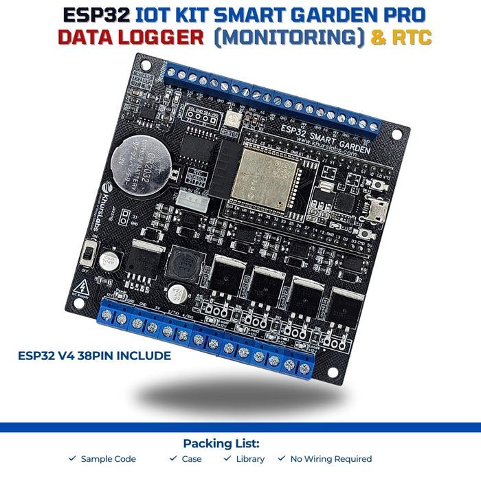 Jg87 SMART GARDEN PRO - CONTROL DAN MONITORING TANAMAN DENGAN IOT MODULE ESP32  Automasi Industri Pe