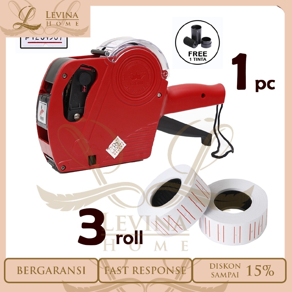 

Alat Label Harga Price Labeller MX 5500 & 3 Roll – Levina Home