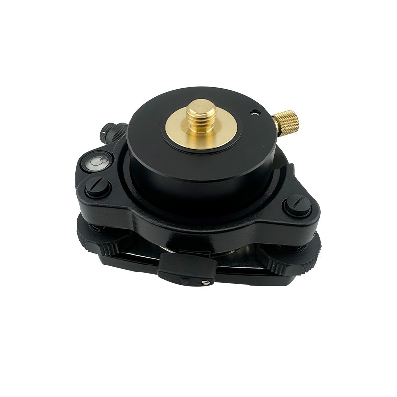 

Black Tribrach With Optical Plummet &Rotating Three-JAW Tribrach Adapter With Removable Centre With 5/8"x11 Screw For GPS GNSS